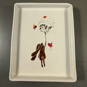 Happy Little Spring By Magenta Tricker Dish Easter Bunny Basket Gift Valentines